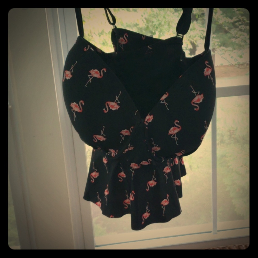 44DD Flamingo Bikini top